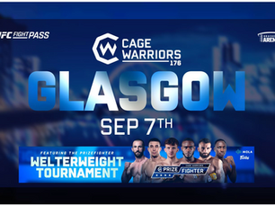 Cage Warriors 176 Final Card & Broadcast Details 