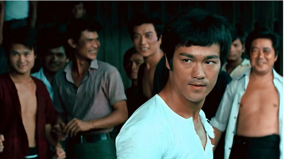 movie still from the big boss