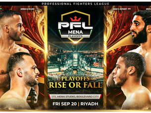 PFL MENA 3: Epic Semifinals Set to Rock Riyadh as Fighters Battle for Championship Glory!