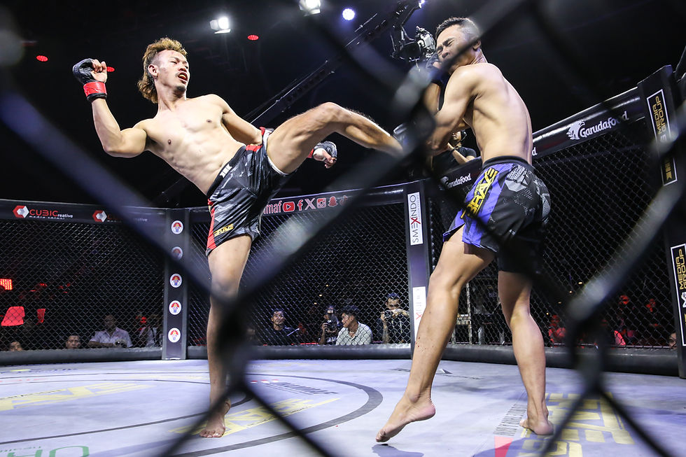 Randi Febian defeats Dwiki Rama Dewantata via KO/TKO at 1:38 of Round 2