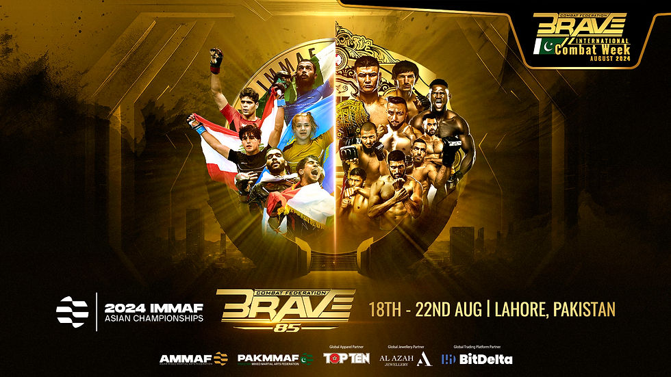 IMMAF Asian Championships & BRAVE CF 85