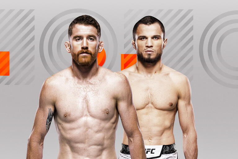 UFC Fight Night: Sandhagen vs. Nurmagomedov Abu Dhabi poster