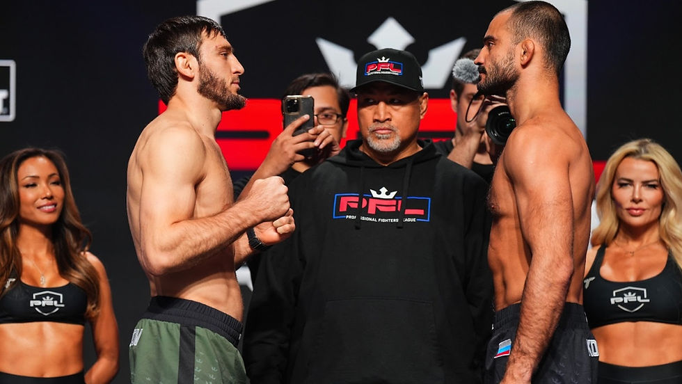 2024 PFL Regular Season Weigh In