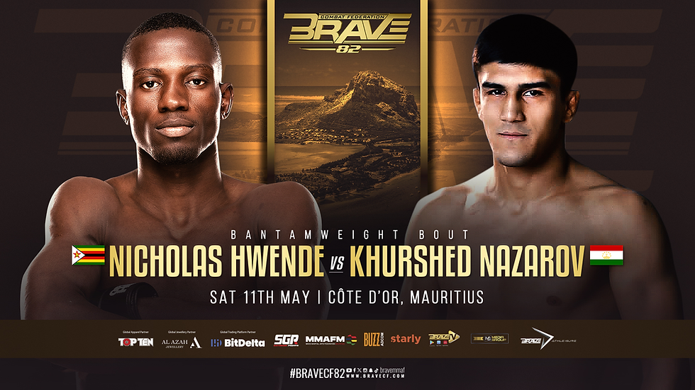 Nicholas Hwende vs Khurshed Nazarov BRAVE CF 82