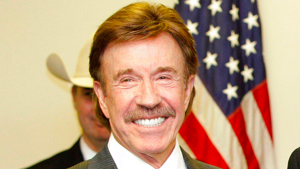 Chuck Norris Smiling