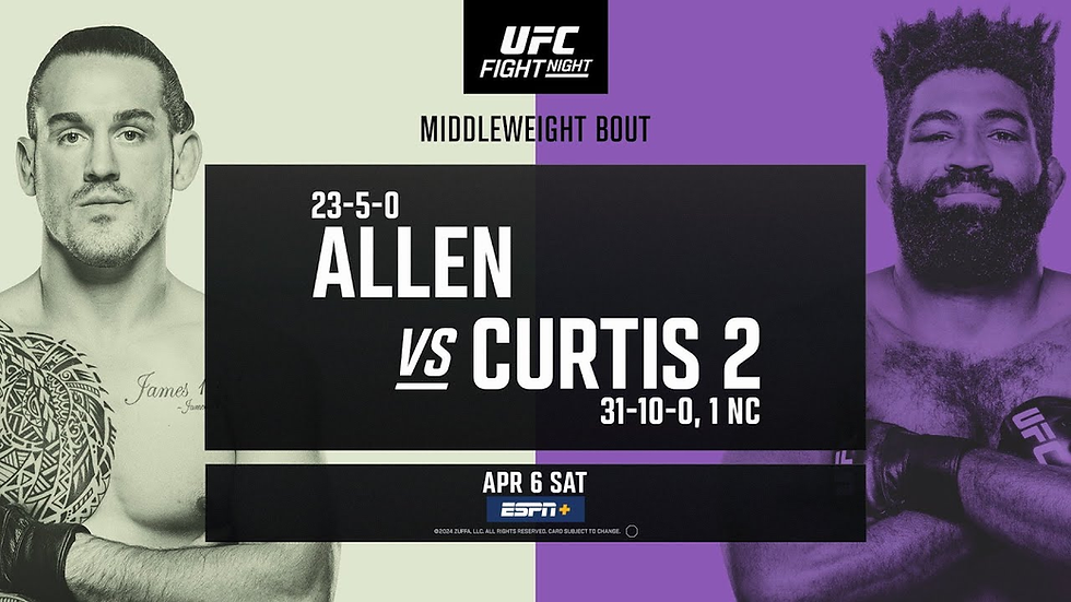 UFC Fight Night: Allen vs. Curtis 2