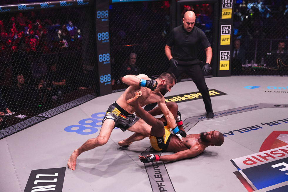 Co-Main Event: Bantamweight Championship: Khurshed Kakhorov vs. Frans Mlambo PFL4 Europe