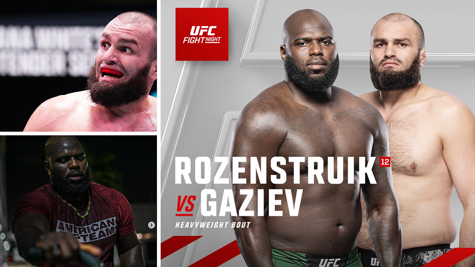 Jairzinho "Bigi Boy" Rozenstruik vs Shamil Gaziev
