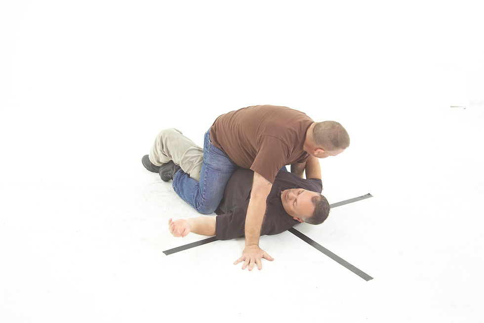 man on man in a ground attack