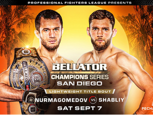 Full Fight Card Announced for Bellator Champions Series, San Diego at Pechanga Arena, on Saturday, September 7