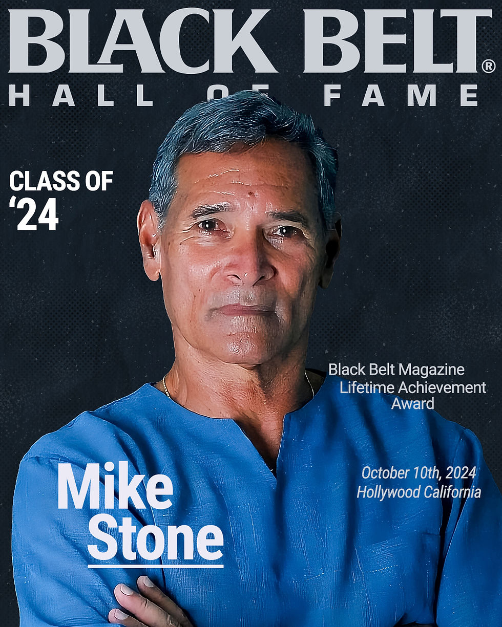 Mike Stone - Black Belt Hall of Fame 2024