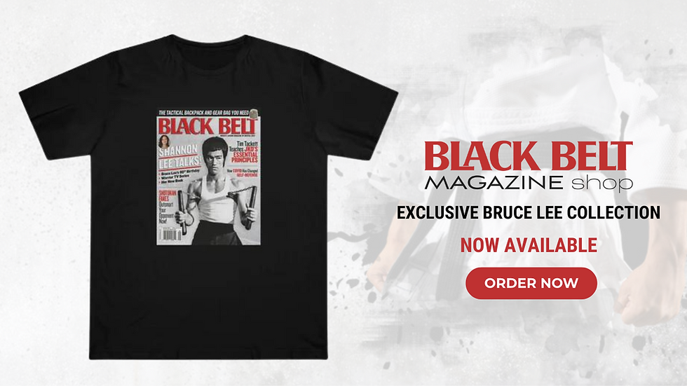 Bruce Lee Merch on Black Belt Store