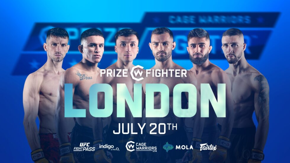 Cage Warriors, London + PrizeFighter Tournament Poster