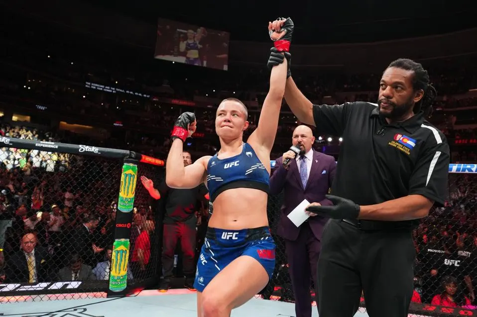 Rose Namajunas adjudged winner at UFC Fight Night Denver