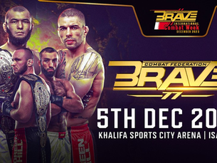 BRAVE CF 77: A Night of Champions at Khalifa Sports City, Bahrain