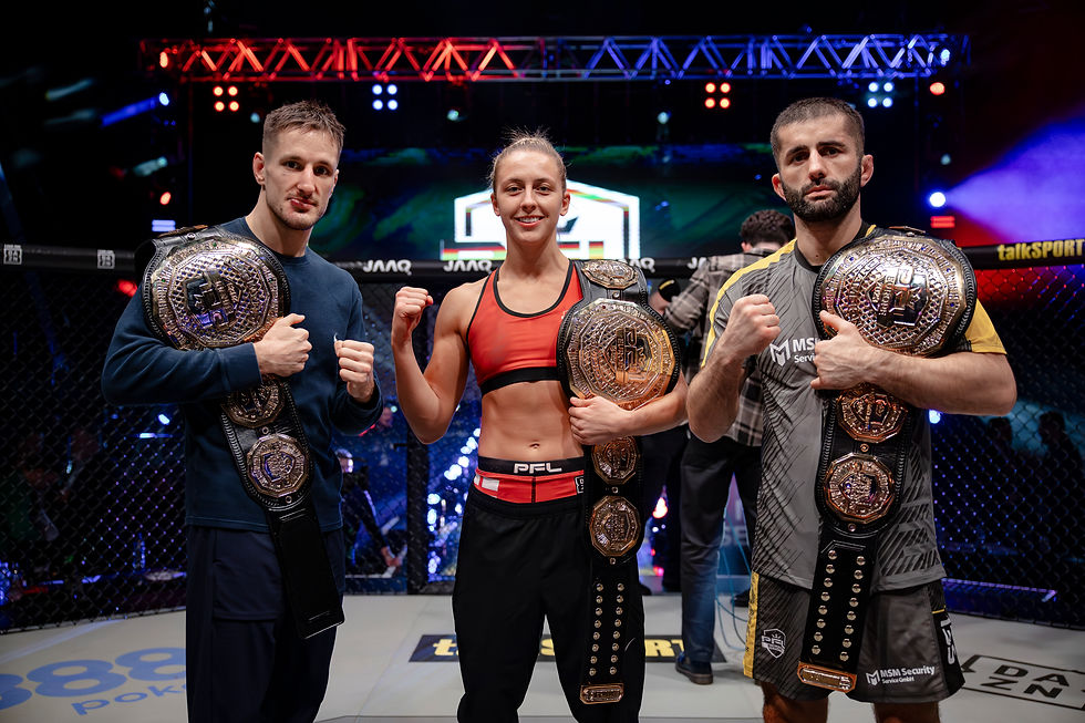 PFL 4 Europe 2023 Championships: All Champions