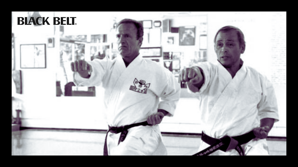Takayuki Kubota with his student actor James Caan
