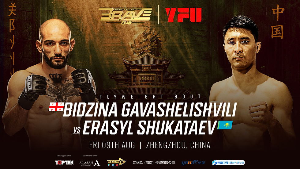 Bidzina Gavashelishvili BRAVE CF 84 China