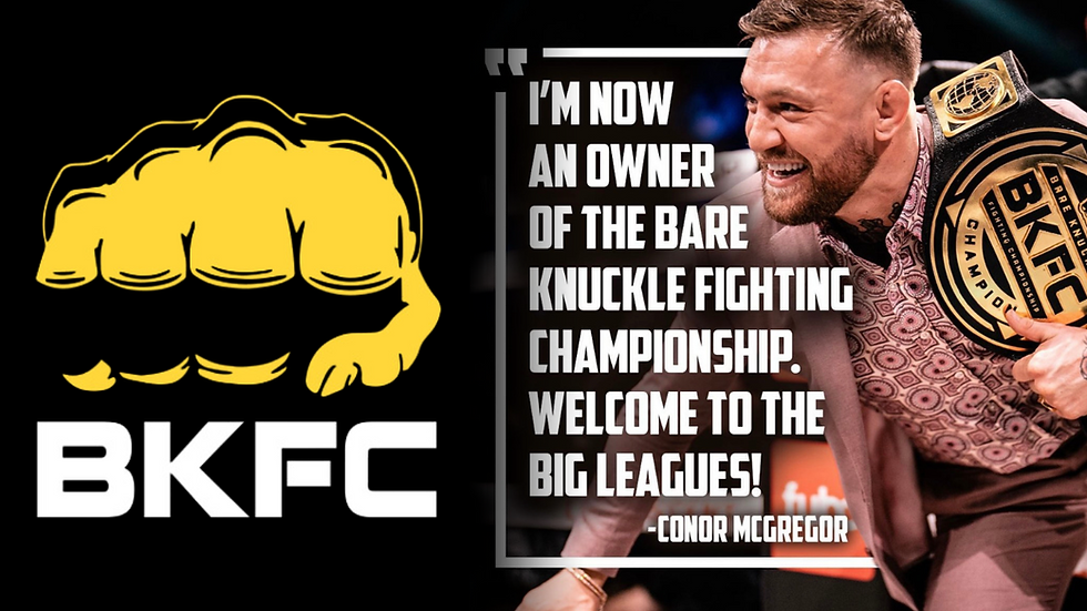 Conor Mcgregor owns BKFC