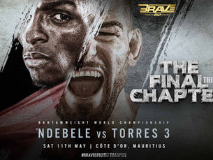 Historic Trilogy Fight for the BRAVE CF 82 Bantamweight Belt: Nkosi Ndebele vs. Jose Torres Set to Ignite Mauritius!