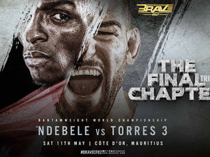 Historic Trilogy Fight for the BRAVE CF 82 Bantamweight Belt: Nkosi Ndebele vs. Jose Torres Set to Ignite Mauritius!