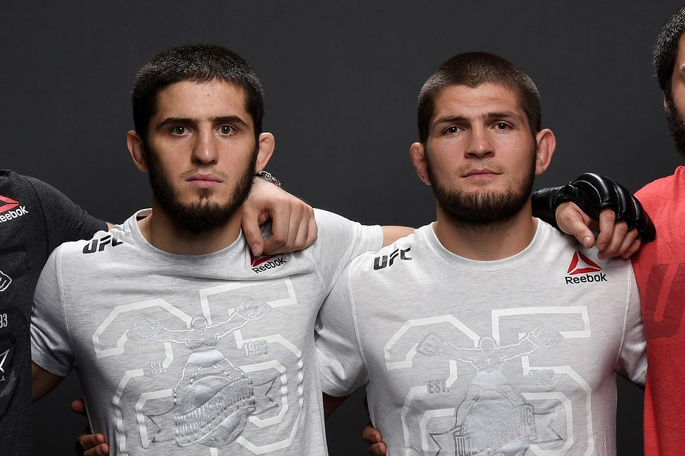 islam makhachev and khabib nurmagomedov