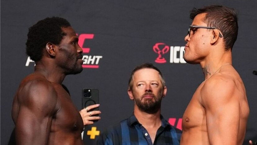 UFC Fight Night: Cannonier vs Borralho Face Off