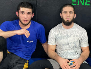 Ramazan Gitinov trains with Khabib and Islam, OGs of KHK MMA as he prepares for his BRAVE CF 82 battle