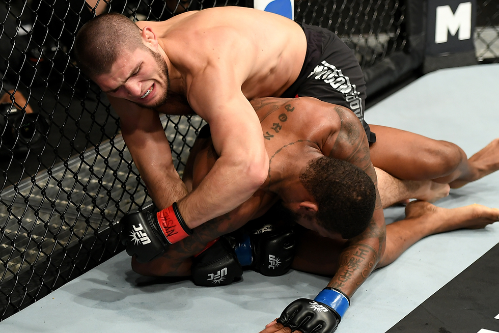 Khabib vs Michael Johnson UFC 205
