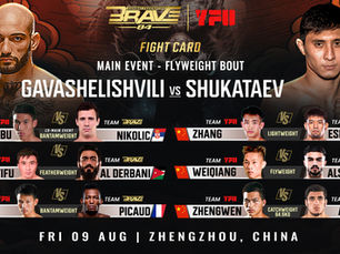 Full Fight Card Revealed for BRAVE CF 84, China -- to Feature Top Chinese Talent Against International Stars + a Flyweight Main Event to Look Out For