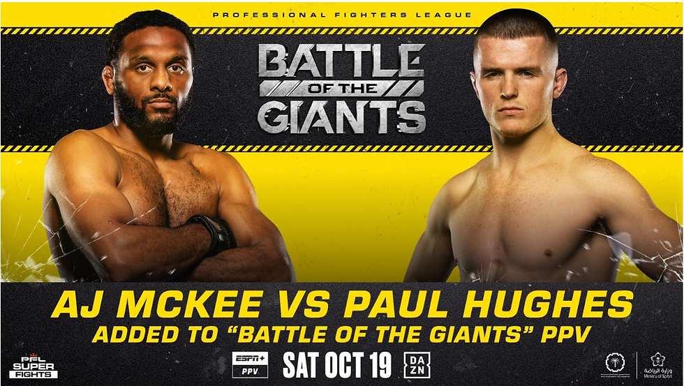 AJ McKee vs Paul Hughes