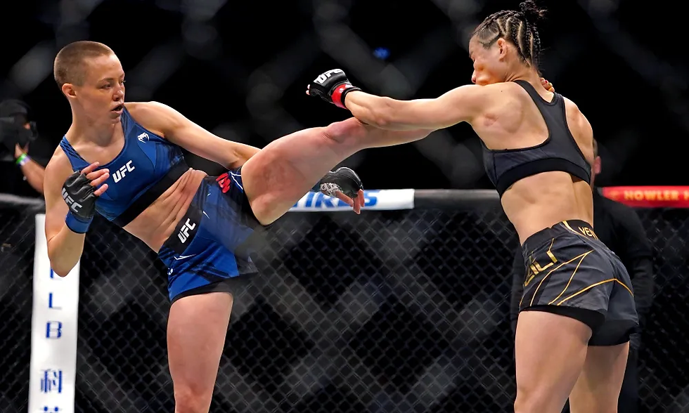 Rose Namajunas vs Zhang Weili