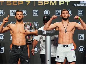 Weigh-In Results: Bellator Champions Series San Diego