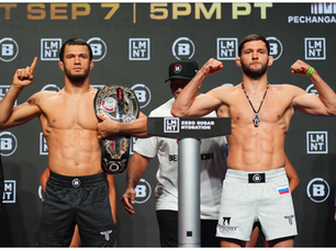 Weigh-In Results: Bellator Champions Series San Diego