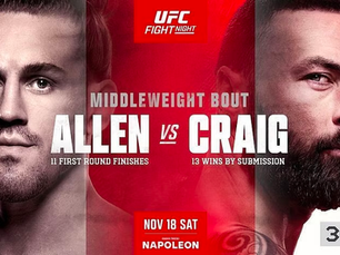 UFC Fight Night: Allen vs Craig