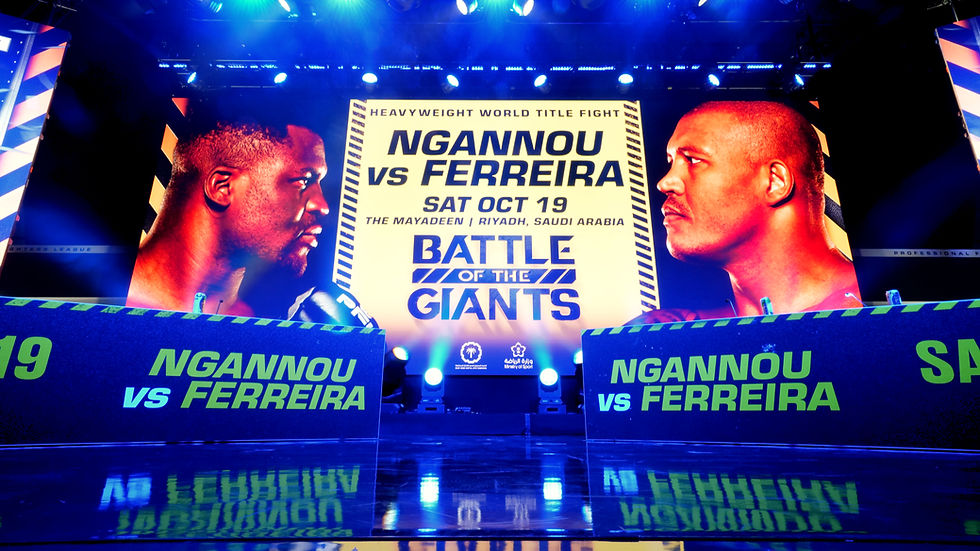 Battle of the Giants: Brace for Impact Press Conference