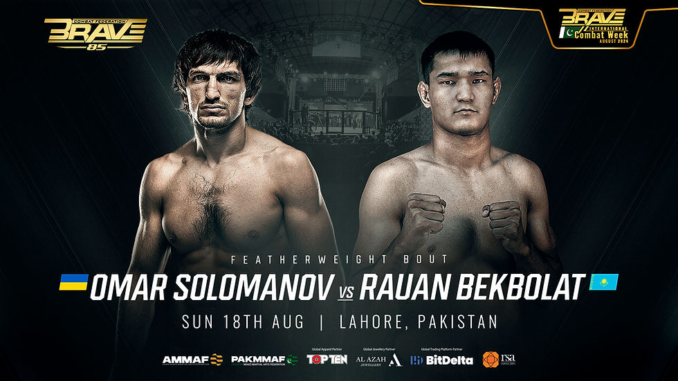 BRAVE CF 85 Main Event Poster