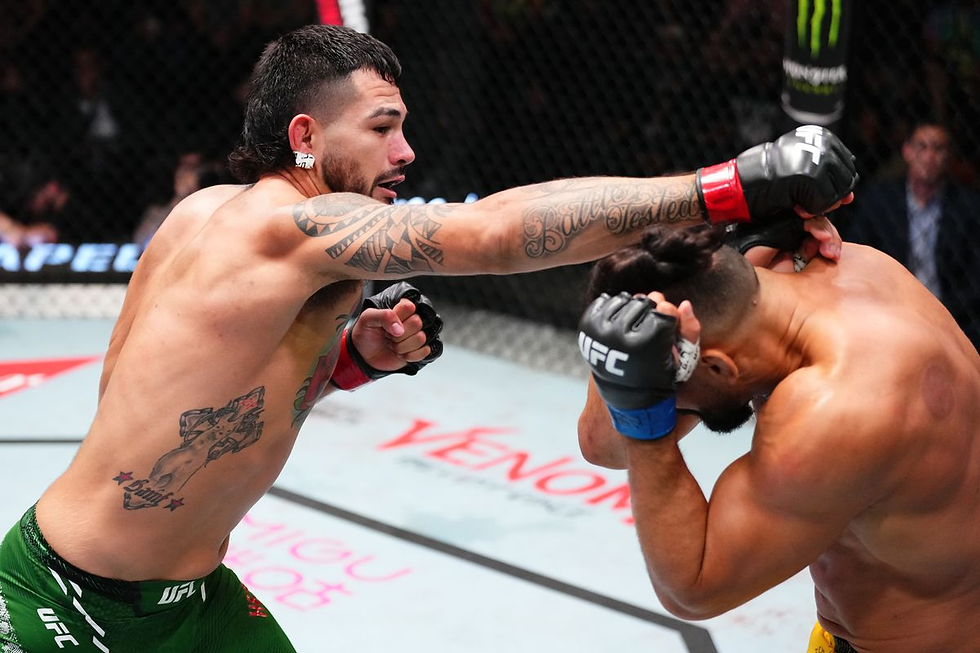 Hernandez Destroys Pereira in Round 5 at UFC Fight Night