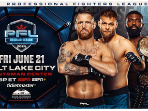 Professional Fighters League Brings Thrilling MMA Action to Salt Lake City on June 21st  with 2024 PFL Global Season