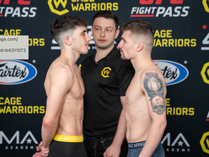 Cage Warriors 164: Weigh-In Results