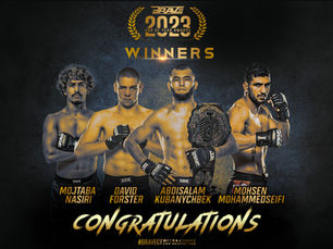 Mohsen dominates Fan's BRAVE CF End of Year Awards; Kubanychbek named Fighter of The Year