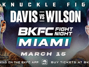 BKFC Returns to Miami, South Florida on Friday, March 15 with BKFC Fight Night
