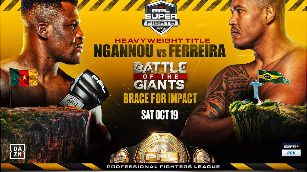 Francis Ngannou vs Renan Ferreira