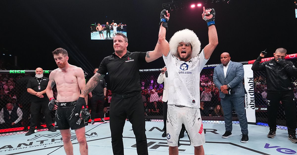 UFC Abu Dhabi, Nurmagomedov wins