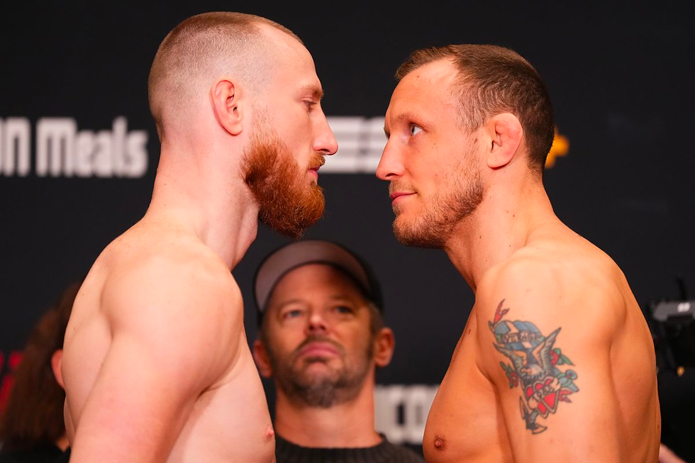 UFC Fight Night: Hermansson vs Pyfer Face Off