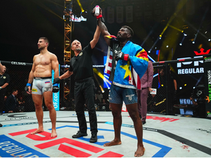 Impa Kasanganay Earns Top Seed in PFL Light Heavyweight Playoffs with Electric TKO Victory