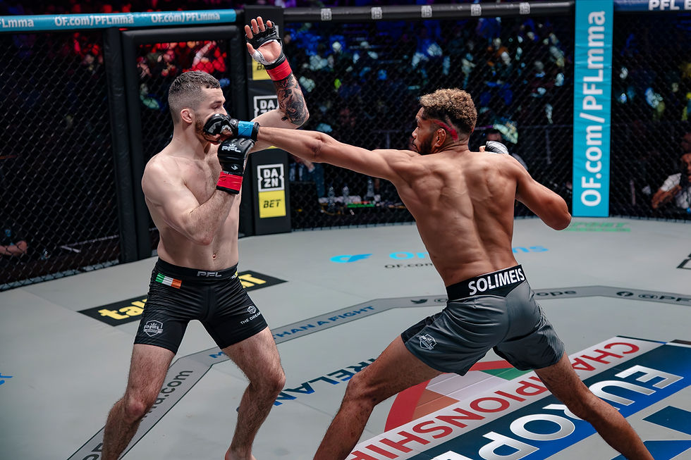 Main Event: Featherweight Showdown: Nathan Kelly vs. Dimitry Solimeis PFL 4 Europe