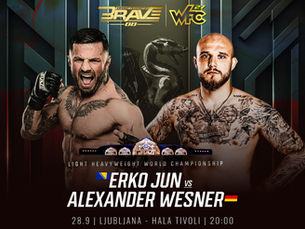 BRAVE CF 88 Set for Explosive Light Heavyweight Title in Slovenia this Saturday, Will Alexander Wesner Shock the World?