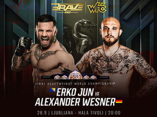 BRAVE CF 88 Set for Explosive Light Heavyweight Title in Slovenia this Saturday, Will Alexander Wesner Shock the World?