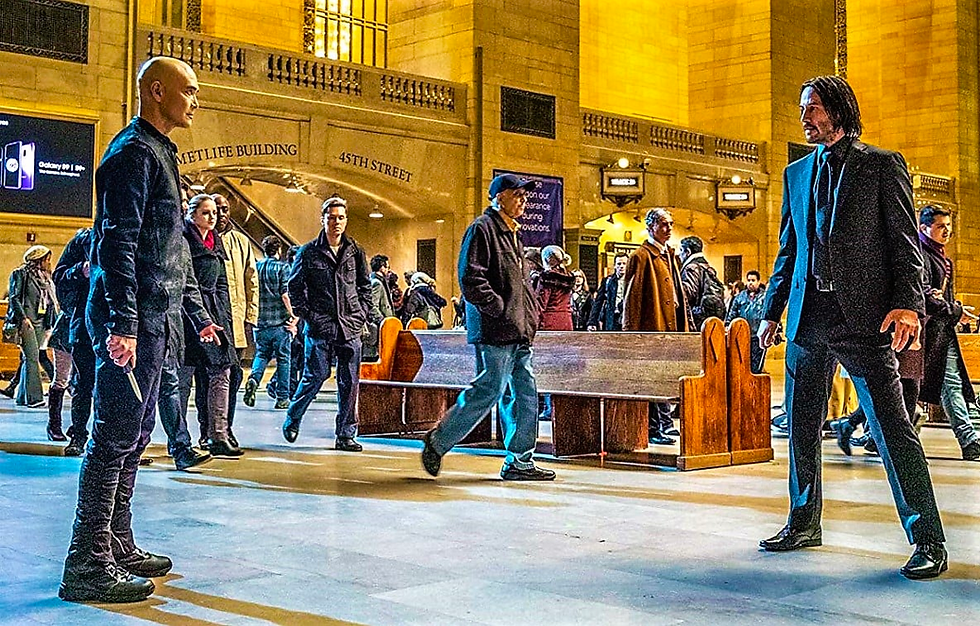 Keanu Reeves vs. Mark Dacascos